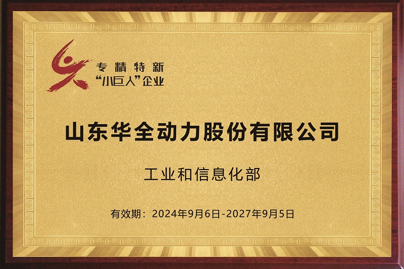 國家專精特新小巨人