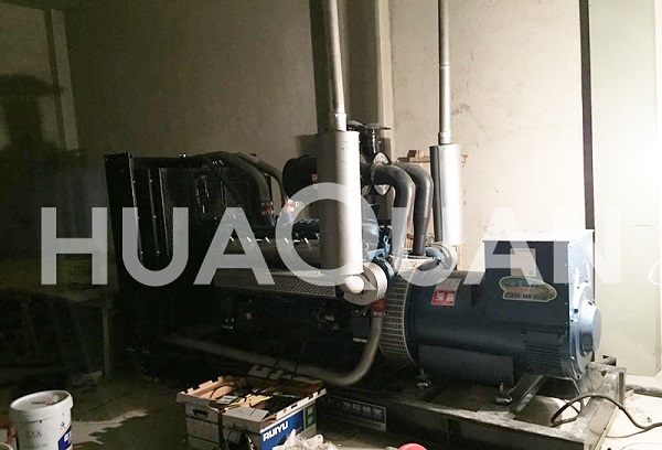 山西工地用450kW發(fā)電機組案例