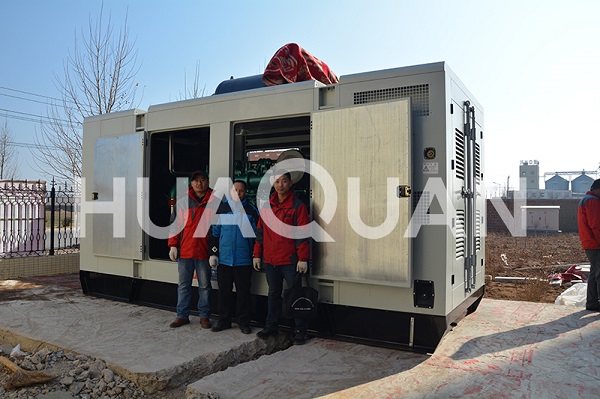 內(nèi)蒙古乳制品加工廠用450kw發(fā)電機(jī)案例